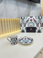 Otantik Türk Kahvesi Fincanı *İstanbul Lalesi - Görsel 4