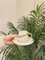 2 KİŞİLİK LİLY FİNCAN TAKIMI 🎉 - Görsel 2