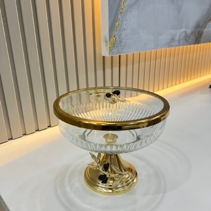 Zeytin Detay 17 cm sunumluk*GOLD