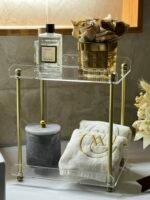 Pleksi 2 Katlı Organizer & Sunumluk