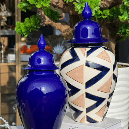 LACİVERT ÜÇGEN MODEL 2 Lİ SET LİZA KÜP