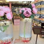 2’Lİ **Bulanık Model İthal Vazo Gold 13x27cm ve 15x34