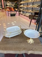 4 PARÇA PORSELEN SUNUMLUK - Görsel 2