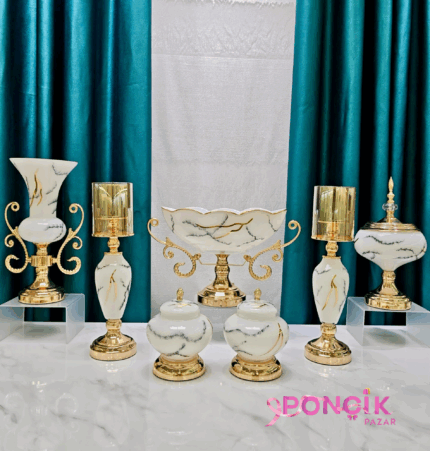 13 parça Saray model konsol & Salon Takımı 1056