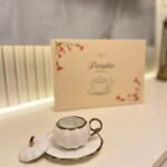 6 Kişilik Bal Kabağı Model Türk Kahvesi Fincan Seti