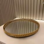 HASIR DEKOR TEPSİ *GOLD