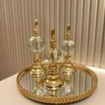 4 PARÇA HASIR  GOLD KOMBİN * TEPSİ + ALEM