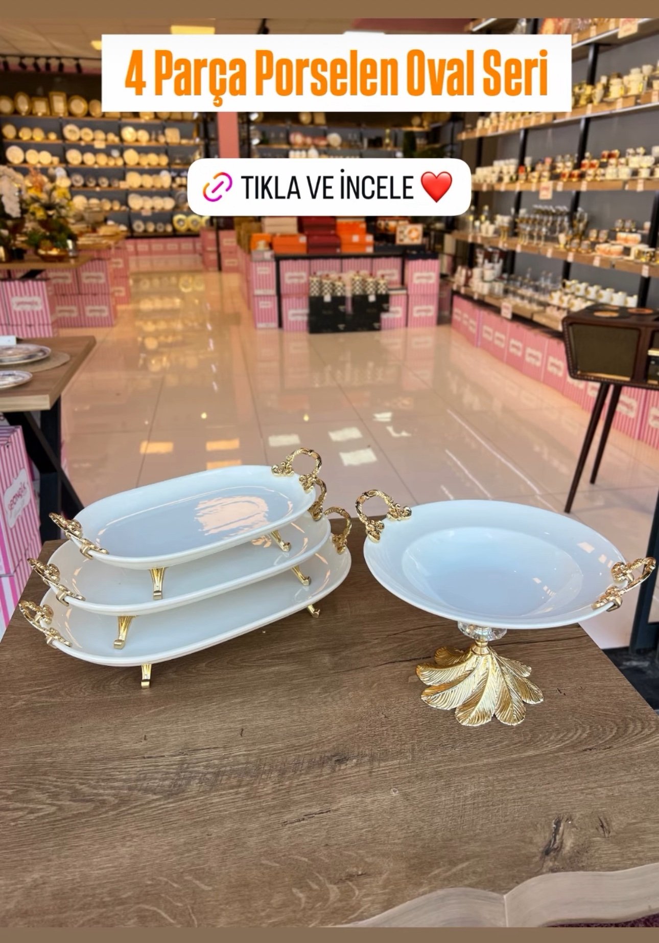 img_5792 4 Parça Porselen Oval Seri - Görsel 1