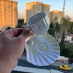 Sedefli 6 Kişilik Fincan Seti Beyaz