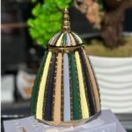 İthal Triangle Vazo Orta