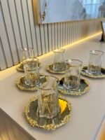 6 Kişilik Döküm Çay Takımı - Görsel 3