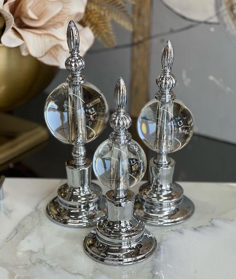 img_7105-4 3`LÜ DEKOR ALEM KÜRE GÜMÜŞ - Görsel 1