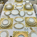 60 PARÇA KÖSEM SULTAN LUXURY 
PORSELEN YEMEK TAKIMI **12 KİŞİLİK