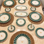 38 Parça Green Candy Kahvaltı Pasta ve Servis Takımı **PORSELEN SERİ🌟