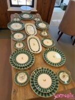 38 Parça Green Candy Kahvaltı Pasta ve Servis Takımı **PORSELEN SERİ🌟 - Görsel 3