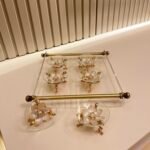 Pleksi tepsi ve Lokumluk* 6 şar adet