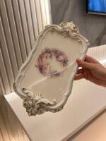 İtalyan Vintage Sunum Tepsi*White Flow