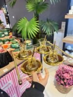 Pleksi sunum çay tepsisi  34 x 29 cm - Görsel 3