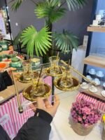 Pleksi sunum çay tepsisi  34 x 29 cm - Görsel 2