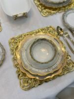 24 PARÇA ‘ŞEHZADE-İ ZER ‘ YEMEK TAKIMI - Görsel 4