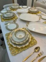 24 PARÇA ‘MÜHR-Ü SULTAN ‘ YEMEK TAKIMI - Görsel 5