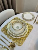 24 PARÇA ‘MÜHR-Ü SULTAN ‘ YEMEK TAKIMI - Görsel 3