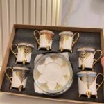 6 Kişilik MAJESTY Türk Kahvesi Fincanı