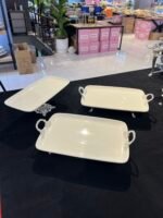 3 PARÇA Dikdörtgen Ve Baton Kombin*GÜMÜŞ