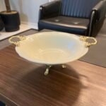 1 ADET PORSELEN AYAKLI SALATA KASESİ