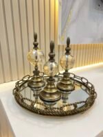 4 PARÇA  ZİNCİR ESKİTME KOMBİN * TEPSİ + ALEM**