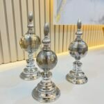 3`LÜ DEKOR ALEM KÜRE GÜMÜŞ FÜME*