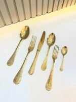 36 PARÇA İtaly  6 Kişilik Çatal Kaşık Bıçak Takımı - Görsel 3