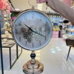 OSSO DÖNER ÇARKLI MASA SAATİ**GOLD