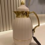 İthal 1 Litre Termos **KREM