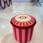 Pink CANDY Oturma Pufu