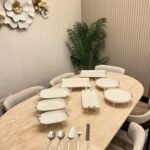 13 PARÇA PORSELEN KOMBİN SET *GÜMÜŞ