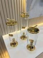 Dallı Model Kavanoz & Çay şeker kahvelik - Görsel 2