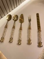 5’Li  **ELMAS**TİTANYUM GOLD BAŞLIK SERVİS & SUNUMLUK