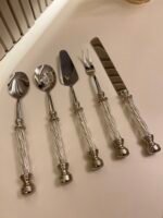 5’Li  **ELMAS** GÜMÜŞ BAŞLIK SERVİS & SUNUMLUK