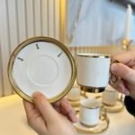 Valley Gold Türk Kahvesi Fincanı 6 Kişilik