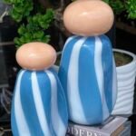 İTHAL PASTELLE BLUE CAM VAZO