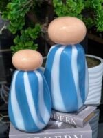 İTHAL PASTELLE BLUE CAM VAZO