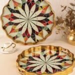 ROYAL CHARME-SARISSA 2'Lİ DEKORATİF TEPSİ