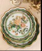 ROYAL CHARME-SARISSA 2'Lİ DEKORATİF TEPSİ - Görsel 3