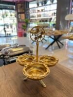 Üçlü fiyonklu İkramlık & Sunumluk