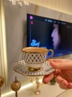 2 KİŞİLİK TÜRK KAHVESİ FİNCANI*Mücevher