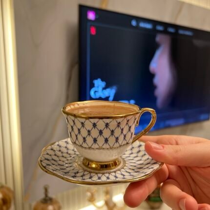 2 KİŞİLİK TÜRK KAHVESİ FİNCANI*Mücevher