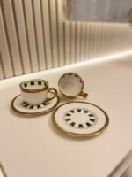 2 KİŞİLİK GREEN TÜRK KAHVESİ FİNCANI - Görsel 3