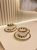 2 KİŞİLİK GREEN TÜRK KAHVESİ FİNCANI