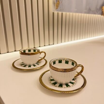 2 KİŞİLİK GREEN TÜRK KAHVESİ FİNCANI